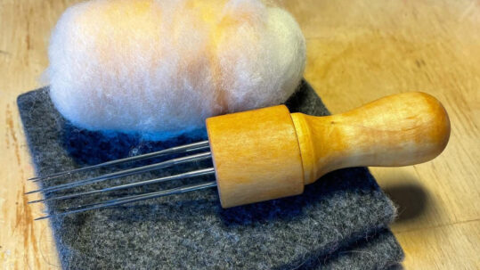 needle felting